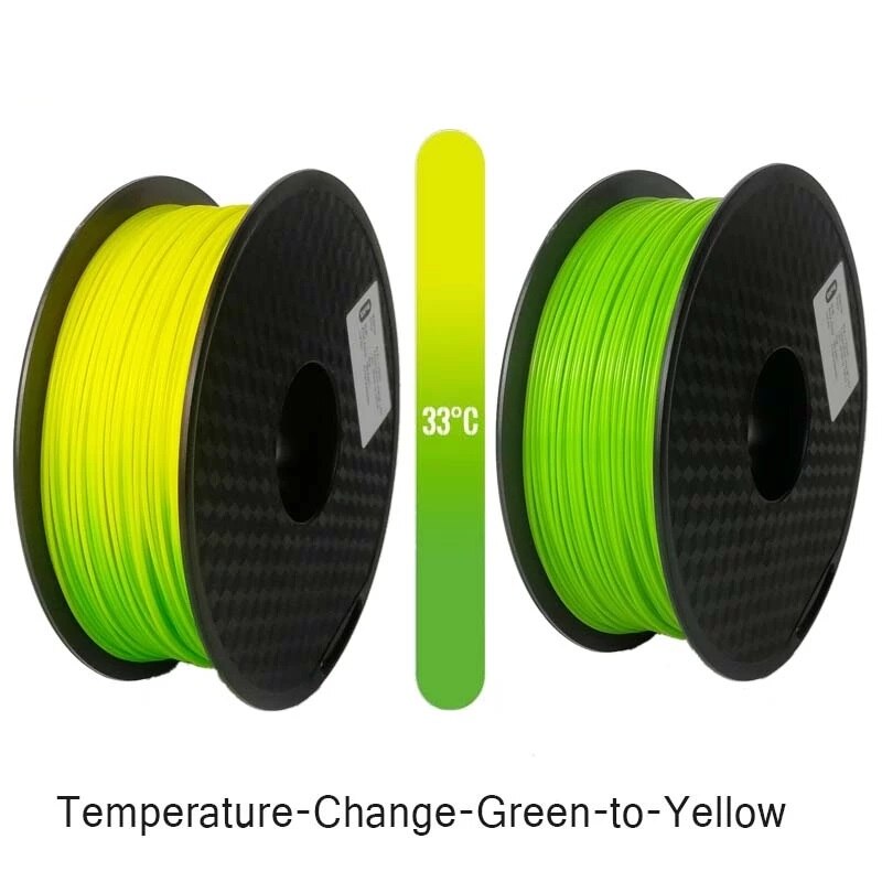 3D Printer FIlament PLA Color Changing Material Temperature Sensitive Wire Thermal 1.75mm 1kg/500g/250g Printing Material