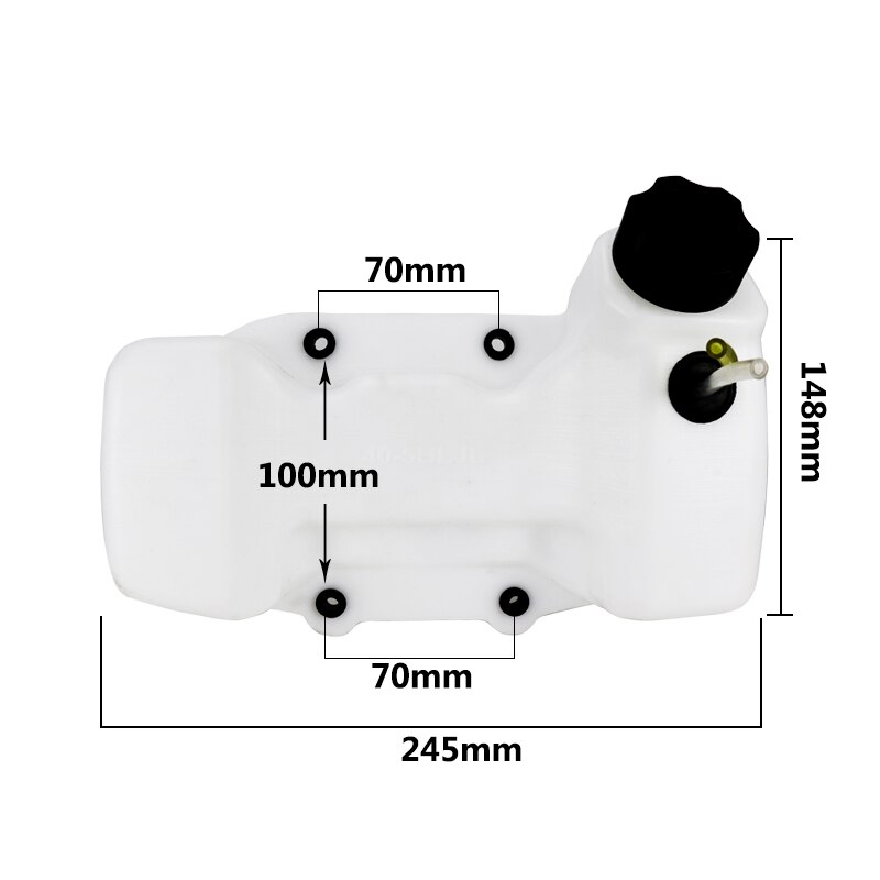 Desbrozadora 40-5BL para tanque de combustible, piezas de recambio de cortadora, conjunto para tanque de combustible, tapa de tanque de combustible, desbrozadora, tanque de gasolina