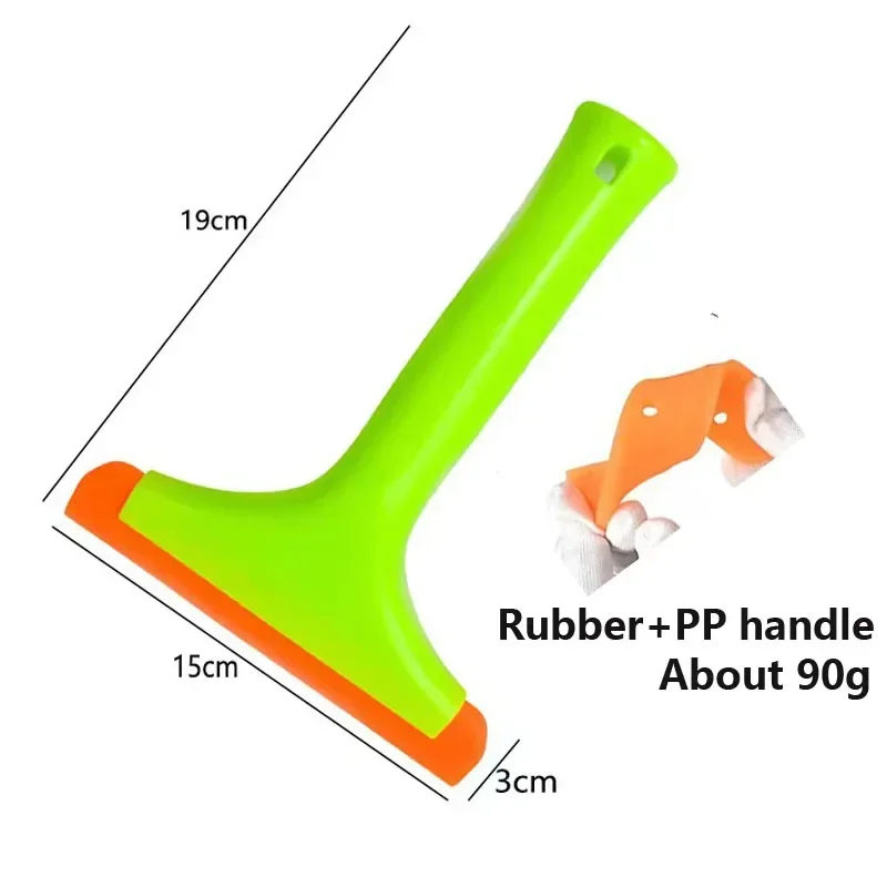 Neue Auto schaber Glas Reinigung Rakel Fenster Wischer multi-Werkzeug Gummi Klinge für Badezimmer Dusche Hause Auto Glas Reinigung: Gold