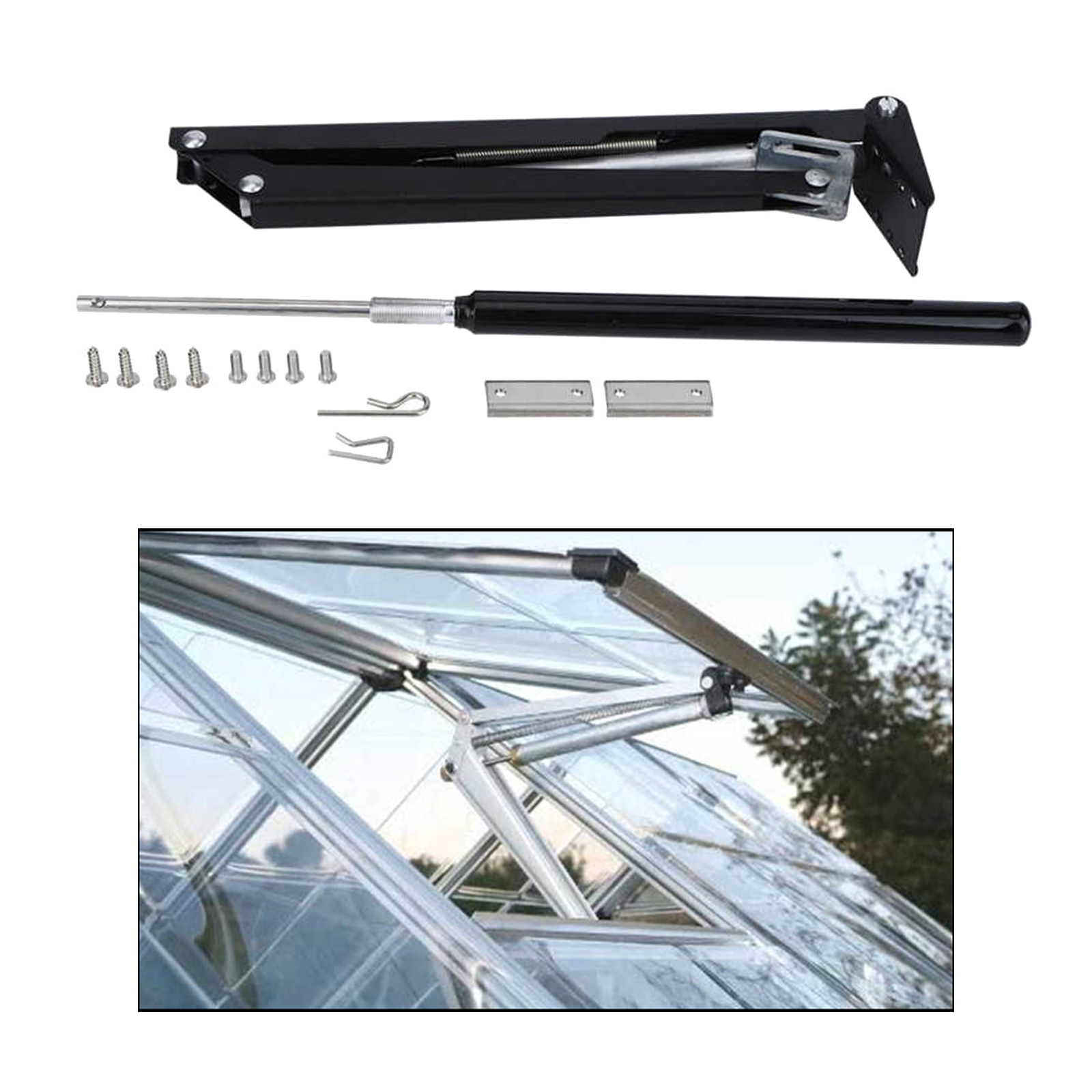 Solar Heat Sensing Auto Vent Roof Window Spring Opener Tool for Geenhouse Supplies