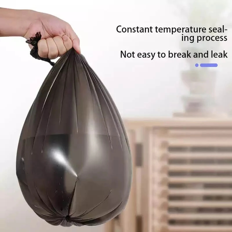 100 stücke Gemischte Farbe Einweg Mülleimer Taschen Verdicken Flache Mund Küche Lagerung Müll Taschen Biologisch Abbaubare Reinigung Lagerung Tasche