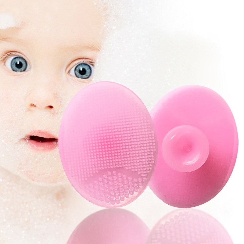 Silikone ansigtsscrub børste vaskepude smudsfjerner dyb ren hudorm babymassage vaskepude ansigt eksfolierende fda hudorm
