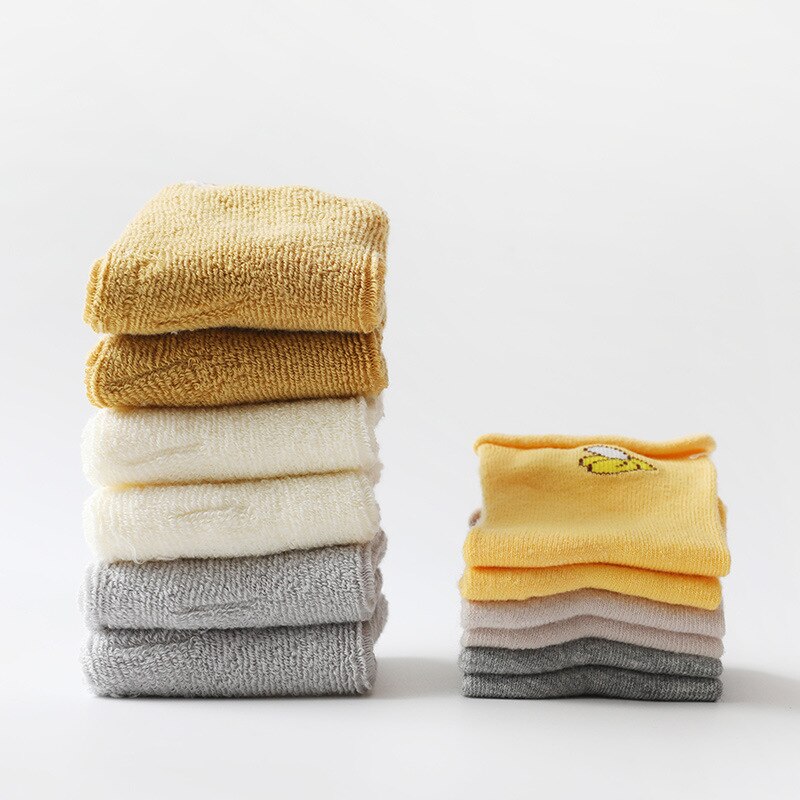 3 Paren/partij 0 Tot 24M Herfst Winter Warm Baby Sokken Super Dikke Badstof Sokken Voor Pasgeborenen Zuigelingen Girs Leuke animal Kids Sokken Jongens