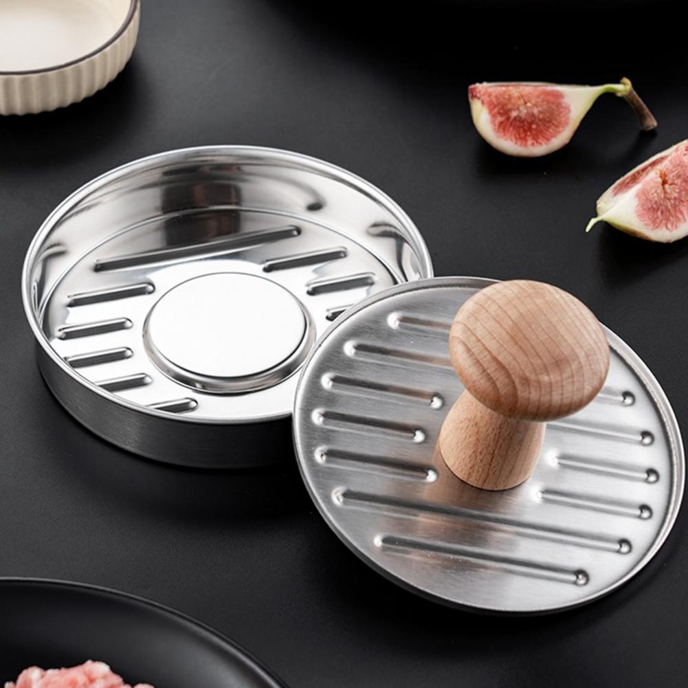 Hamburger Maker Non-stick Goede Arbeidsbesparende Hamburger Vlees Rundvlees Mold Burger Druk