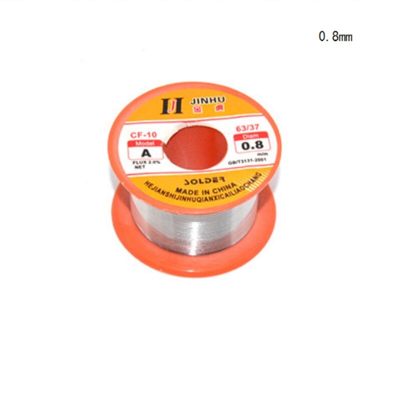 Colofonia de plomo de estaño 63/37 2.0%, soldadura de núcleo fundido 0,3/0,4/5/6/8/1 MM