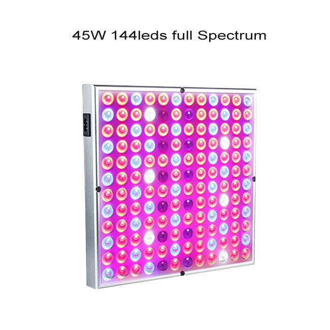 300W LED grow light volledige spectrum phyto plant groei lamp voor indoor Plantaardige zaailing Bloem zaailing tent fitolampy: 45W full spectrum / EU