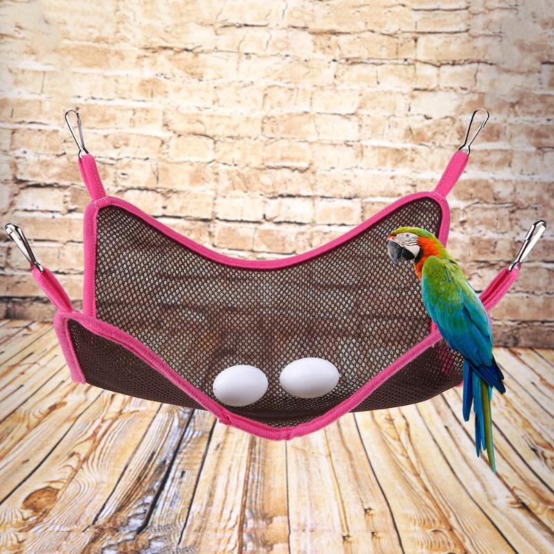 Hamaca de Mascota, manta colgante para verano, hamaca para hámster, tela de malla de sándwich transpirable, hamaca para gato doméstico, columpio colgante
