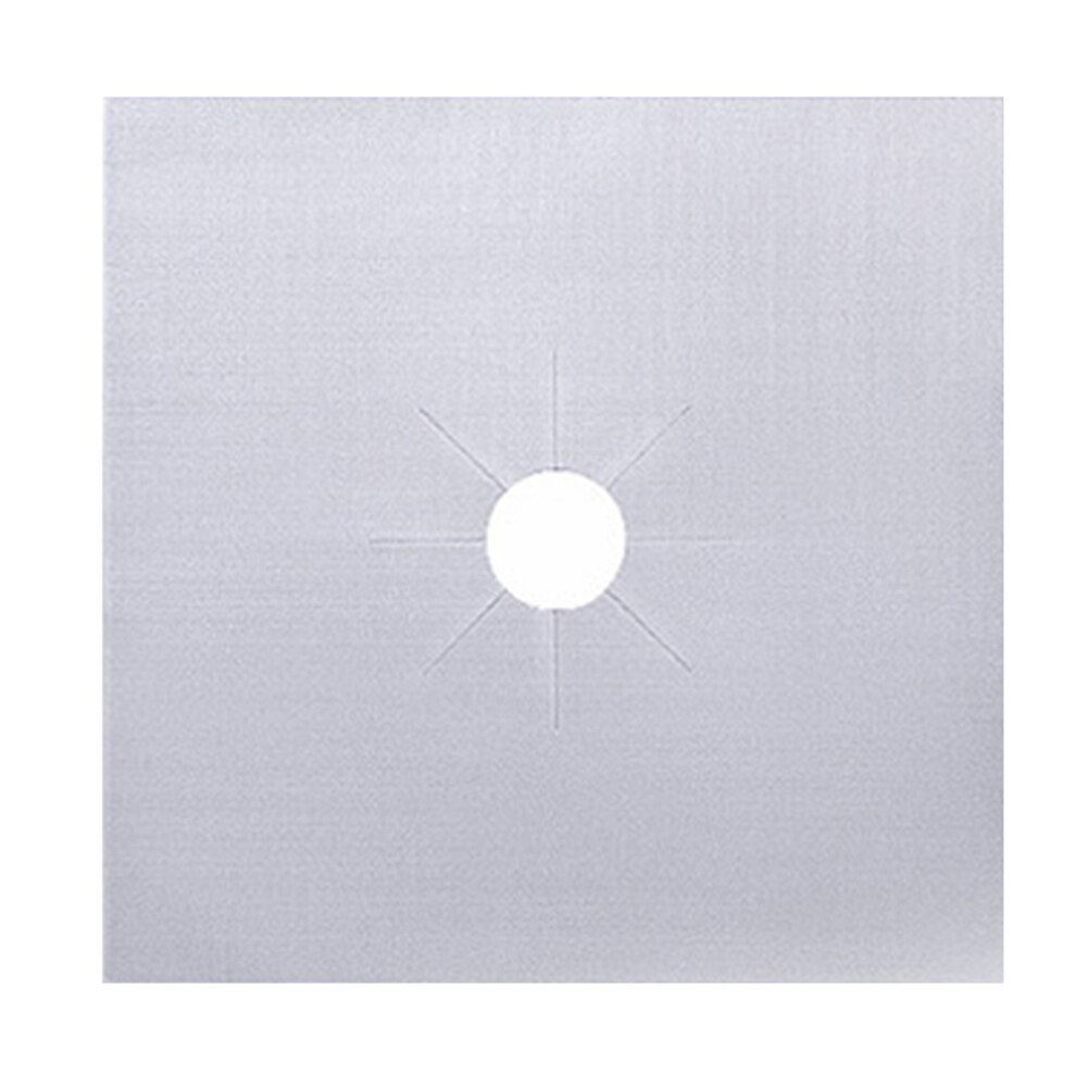 1/2/4 stk let tørre komfurbeskytter komfurer beskyttelsesmåtte pude let at rengøre køkkenredskaber gadgets 27 x 27cm spsk: Sølv 2pc