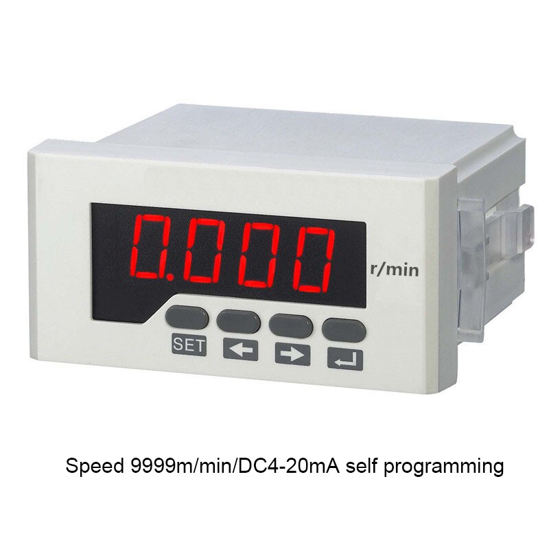 Tachometer Digital Anzeige 0-10V Wandler 4-20MA eingang Anzeige frequenz Hz Motor- tachometer tachometer DP3: 9999HZ DC0-20mA