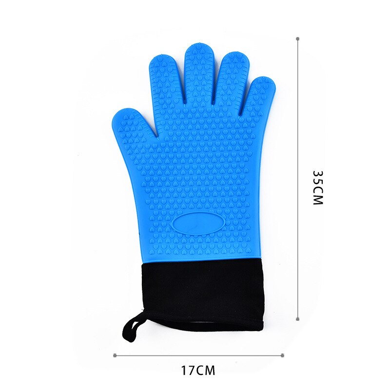 Gant isolant en Silicone, éponge en caoutchouc, épurateur ménager, outils de nettoyage de cuisine, directe