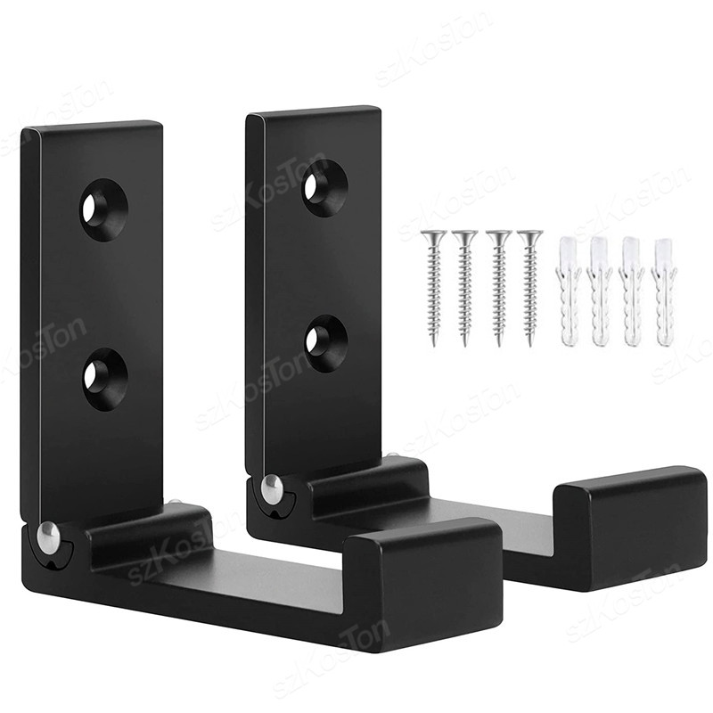 Gancho de pared plegable, bata oculta, toalla, abrigo, gancho de aleación de aluminio para el hogar, cocina, baño, colgador de toallas negro y plateado: Blanco
