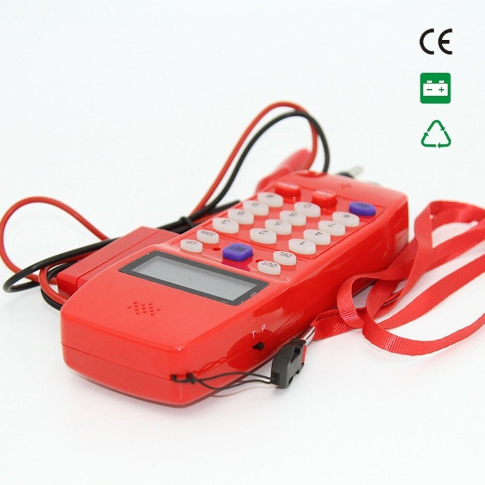 Probador NF-866 Cable de línea de teléfono con pantalla de visualización herramienta óptica Tele fibra comprobar DTMF identificador de llamadas máquina de búsqueda de detección automática