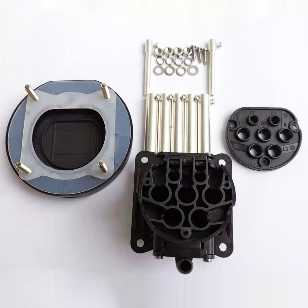 IEC62196-2 Eu Standaard Voertuig Inlaat Elektrische Voertuig Lading Point Socket EV Charger 32amp Type 2 Vrouwelijke EV Opladen Connector
