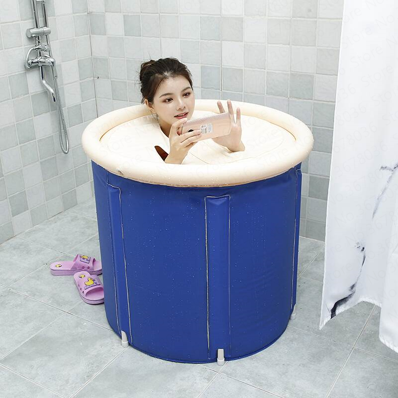 Bañera de baño inflable para adultos barril de ducha plegable bañera para adultos