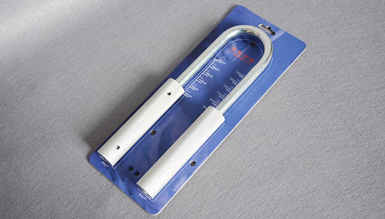 80-180kg justerbara power u-form handgrepp fitness gripper hand muskel utvecklare