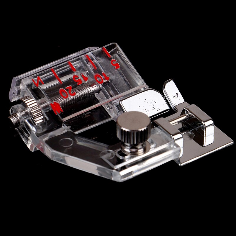 Adjustable Bias Tape Snap Binder Foot Sewing Machine Part Presser Feet