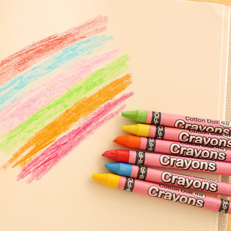 Lápiz de colores pastel para dibujo y pintura de grafiti, 8/12/24/48 colores, para niños, escuela, oficina, suministros de papelería,