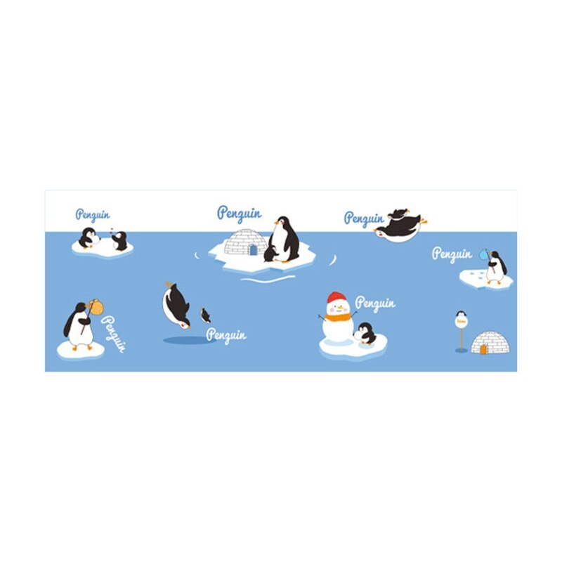 A0KE Reusable Ice Pack Washable Light Ice Wrap Kitchen Cooling Tool with Cloth Material for Home Office 2 Styles: Penguin