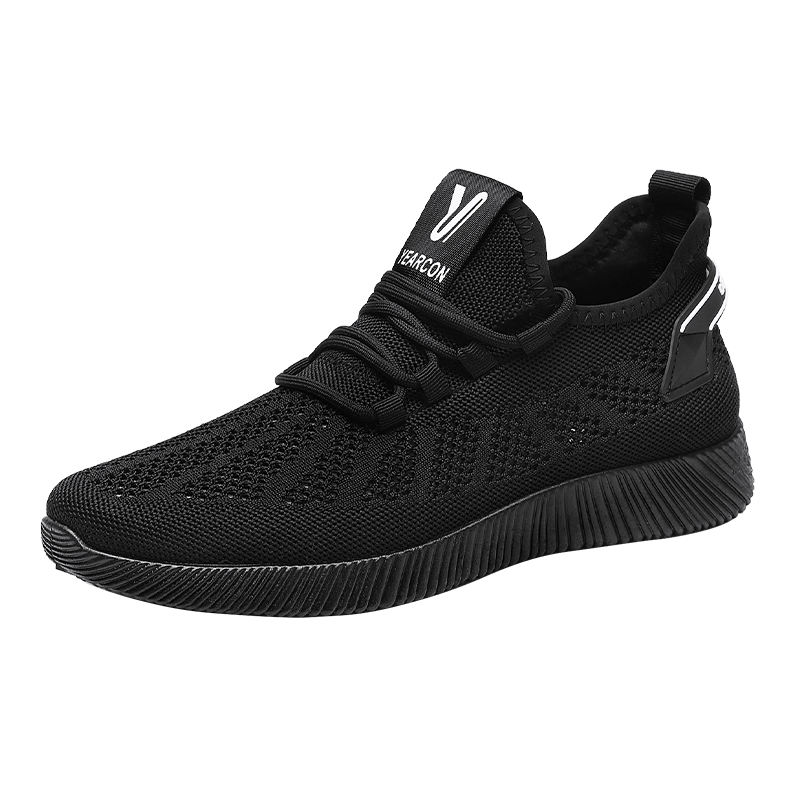 Billige sko sportssko uformelt Nei-slip menn fritidssko menn joggesko zapatillas strikket stoff lette sko