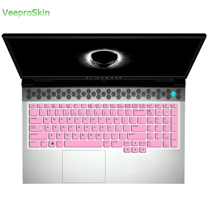 Silikon Tastatur Abdeckung schutz haut Für Dell Alienware M15 R2 OLED 15.6 ''/Dell Alienware M17 R2 17.3''