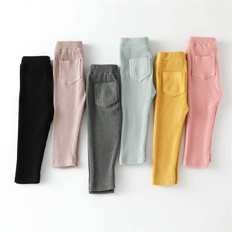 Collants pour filles de 2 à 6 ans, pantalons de printemps et d'automne,