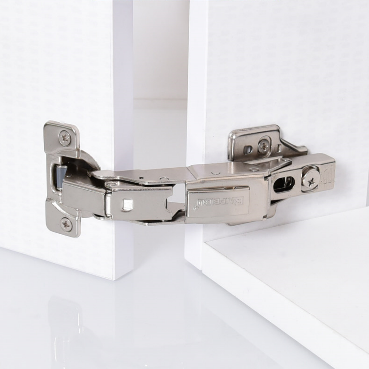 Bisagra hidráulica de 165 grados, amortiguador de puerta de armario de cocina de esquina desmontable, cierre suave, bisagra silenciosa, herrajes para muebles, 1 ud. ﻿