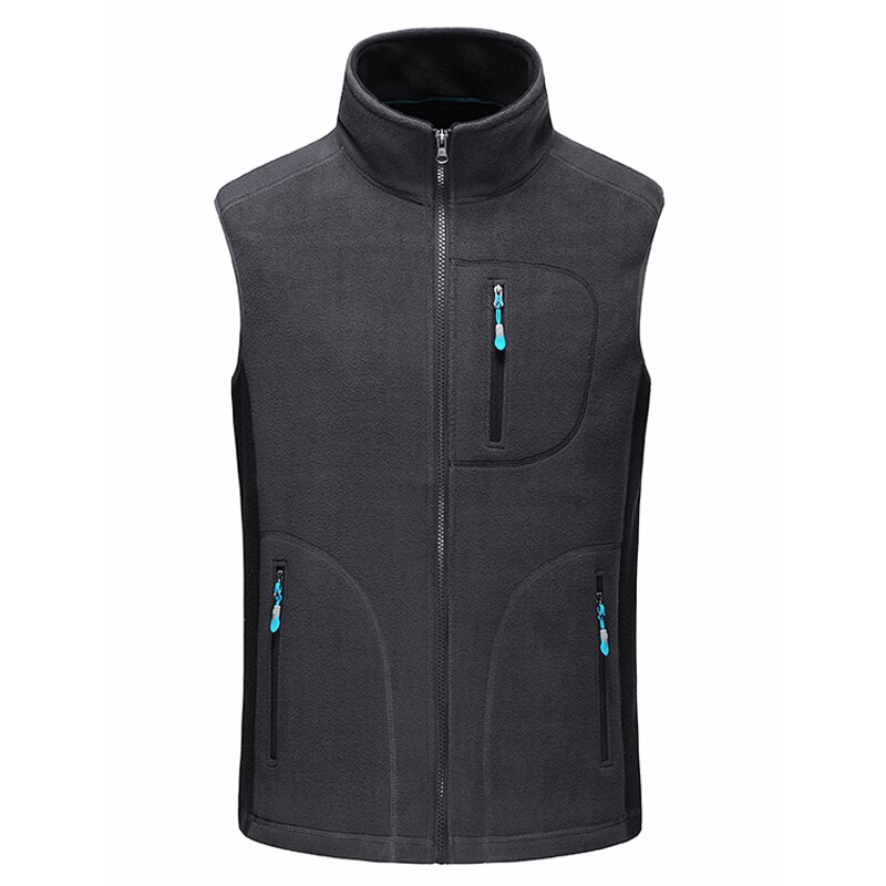 Menn høst vinter utendørs sport fleecevest klatring trekking ermeløs jakke fotturer camping softshell vindtett  rm092
