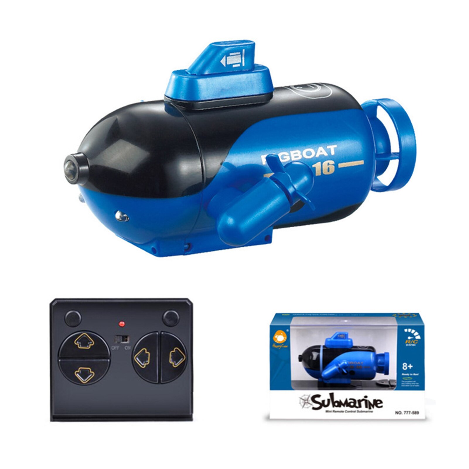 Baby Bad Zwemmen Speelgoed Mini Rc Submarine Speed Afstandsbediening Boot Waterdicht Duiken Speelgoed Simulatie Model Zwembad Spel