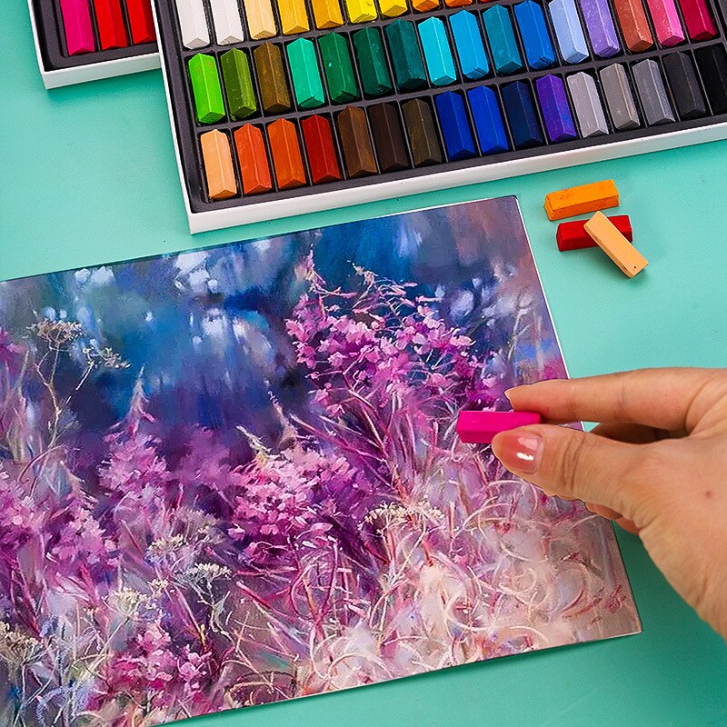 Juego de Toner portátil para tinte de pelo suave, juego de tiza para pintar en colores Pastel, 32 colores, fácil de usar, de 48/60