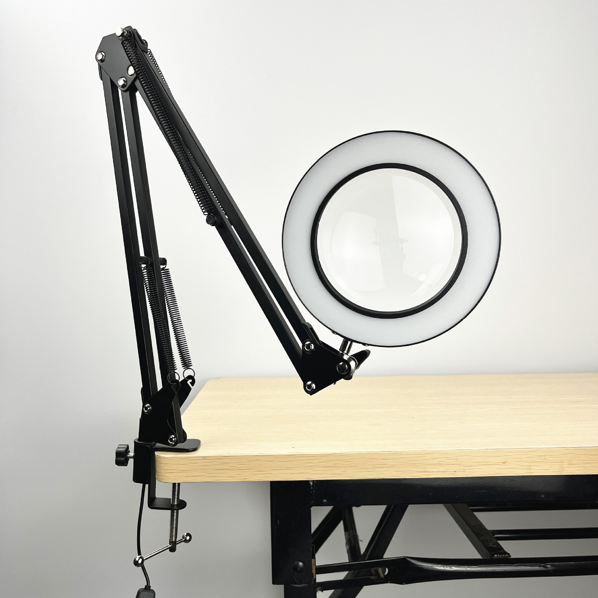 10x bureauvergrootglazen met lamp, hoge resolutie, schoonheidsleeslamp, reparatie van elektronische printplaten, bureaulamp, graveren, lassen