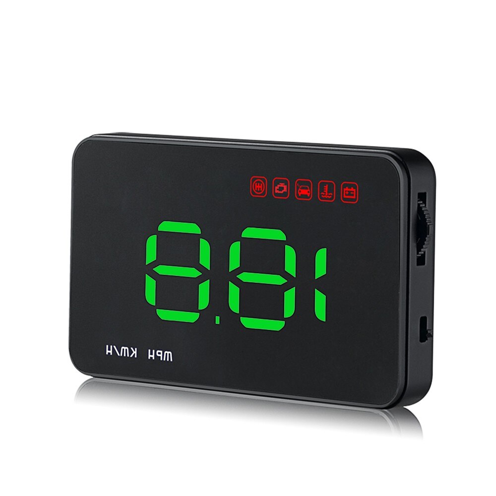 Pantalla de 3,5 "OBD2/OBD HUD para proyector, pantalla de advertencia de velocidad, pantalla HUD Digital para coche, pantalla frontal de navegación