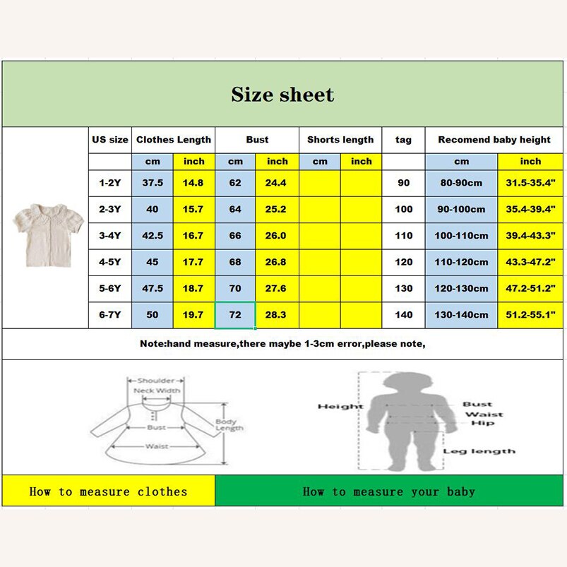 Zacht Ademend Meisjes Shirt Zomer Kids Korte Puff Mouwen Kinderen Blouse Voor Peuter Meisjes Kleding Dubbele Lagen Bloemblaadje Kraag Chil