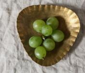 Guld koppar metallplattor organisatör bricka snack bricka lyx konst heminredning: 03