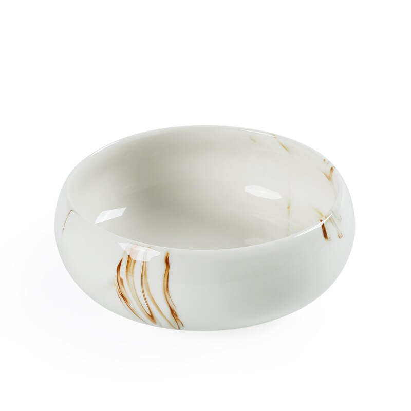 Hand Bemalt Tinte Keramik Behälter Kung Fu Tee Utensilien Tee Rückstände Fass Tee Tasse Waschen Schüssel Tee Becken Tasse waschen Tee Krug