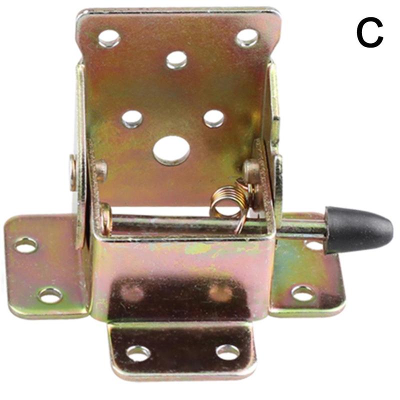 Charnière de Table pliante, accessoires de pliage de pieds de Table, support de pliage de pied de Table basse, charnière en fer à verrouillage automatique, quincaillerie de meubles