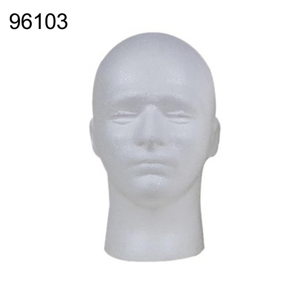 Vrouwelijke Styrofoam Foam Mannequin Mannequin Hoofd Model Hoed Glazen Display Foam Mannequin Hoofd Model Hoed Pruik Display Stand Rack: 3