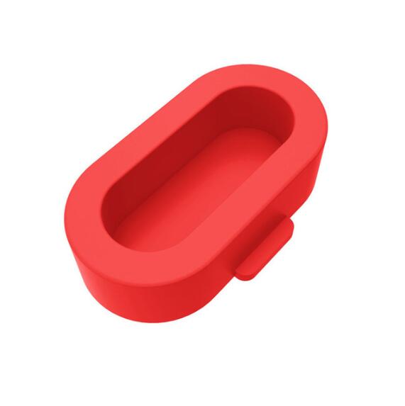 Carregador de proteção plug capa capa protetor caso para garmin fenix 5/5S/5x plus 6/6 s/6x pro venu vivoactive 4S/4/3 945 935 245 45: Red