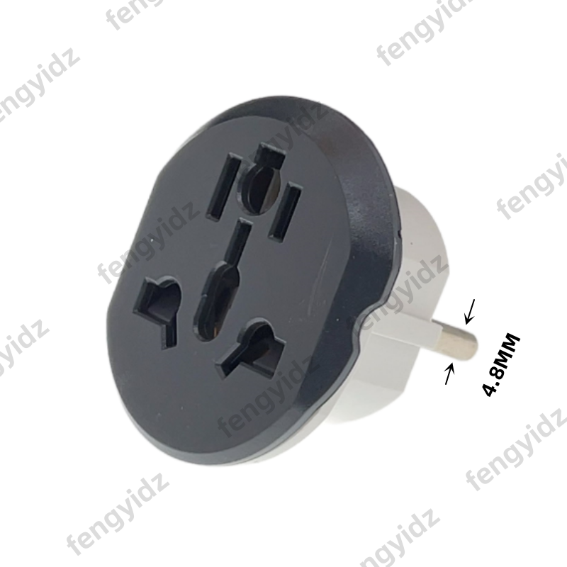 EU Plug Adapter AU UK US To EU Euro Plug Adapter Converter European Travel Adapter Australia USA CN to EU Electric Socket Outlet: SKY BLUE / Japan Plug