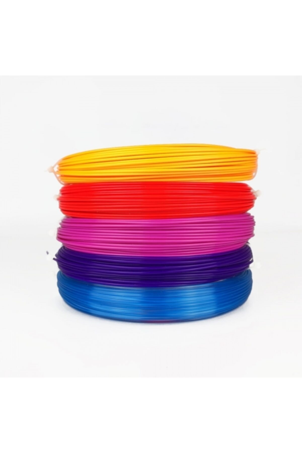 Filamento Pla de 30 Renk, 4 metros, 3d, Kali, 120 Metre-3d, 30x4MT