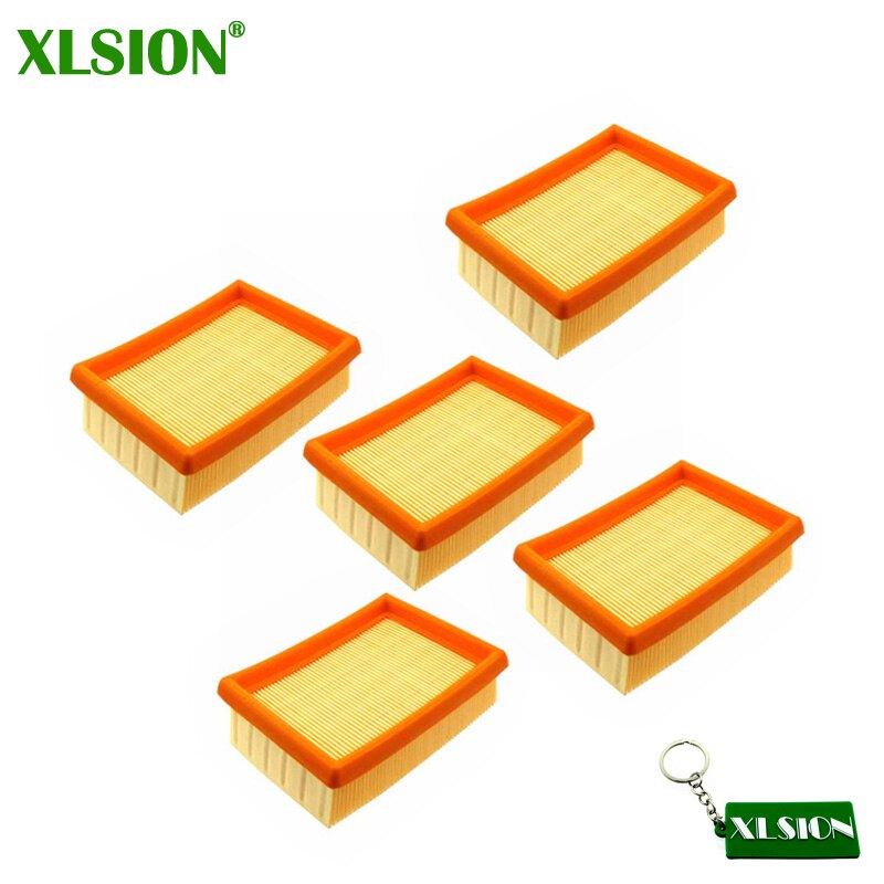 XLSION 5x Luchtfilter Past Stihl TS700 en TS800 Cutoff Zagen Vervangt Stihl #4224-141-0300 of 4224-141-0300A