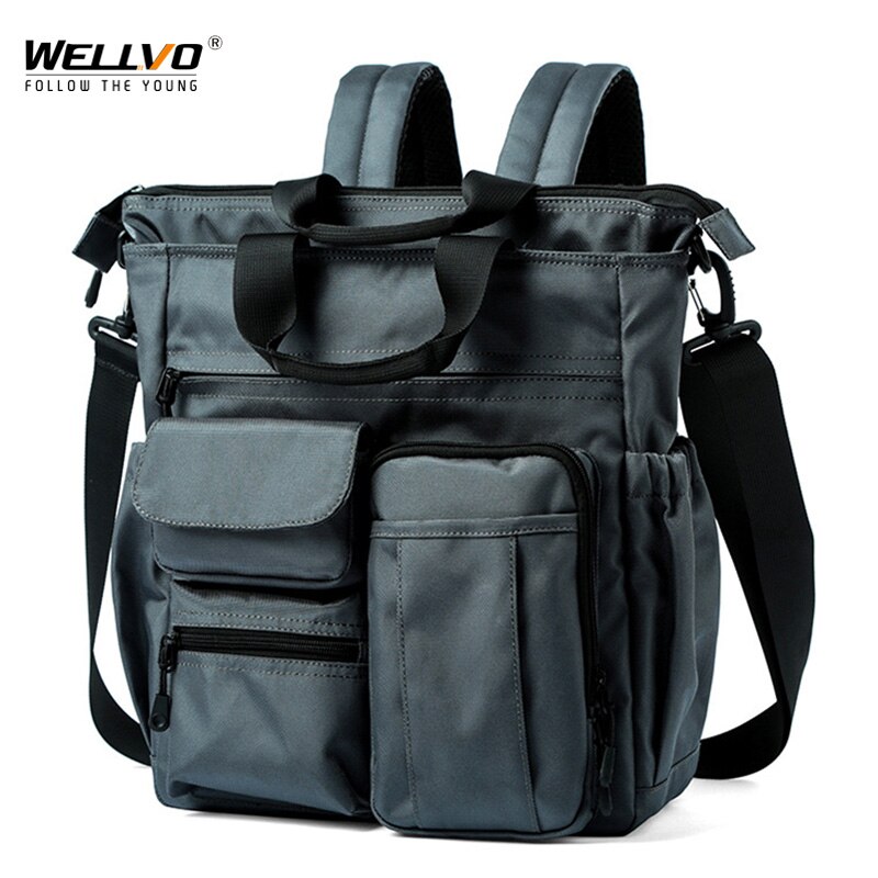 Mochila à prova dwaterproof água masculina grande capacidade crossbody saco multifuncional oxford negócios bolsa de ombro para homens sacos de viagem xa643wb