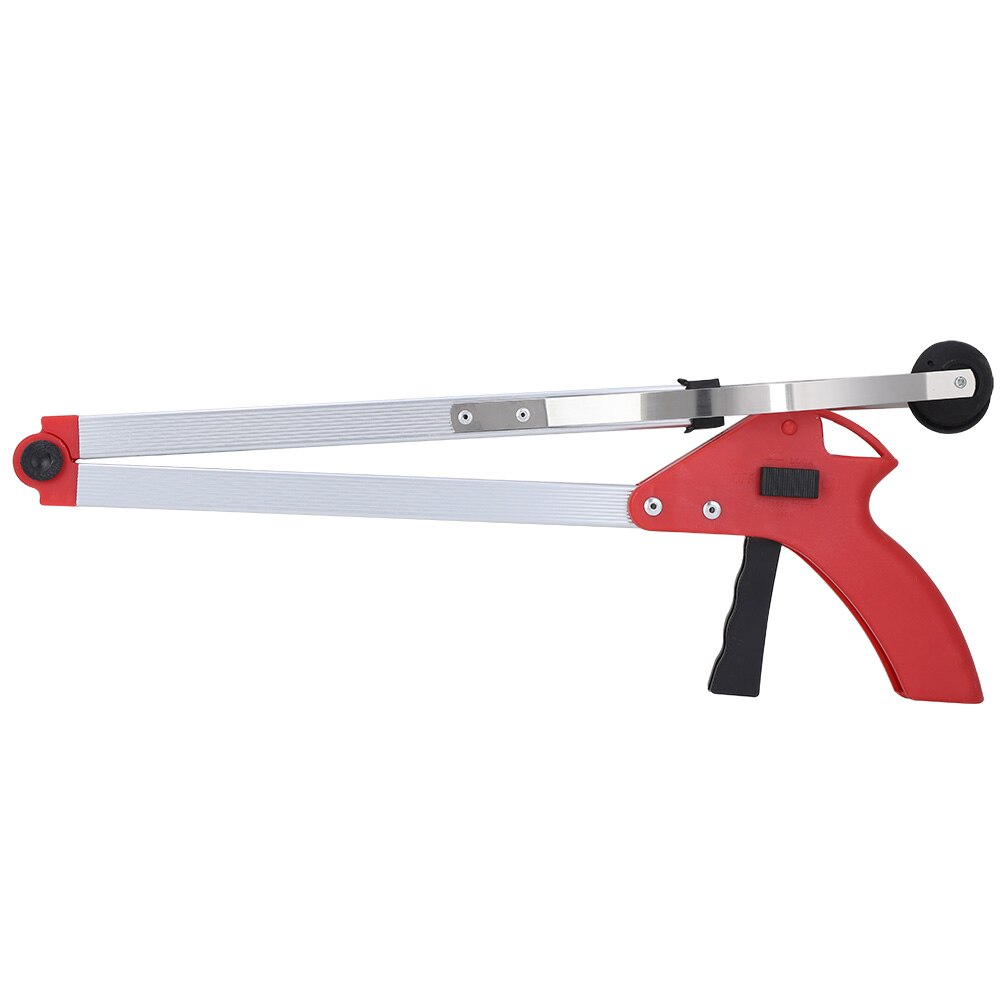 Ramasseur de déchets pliant en alliage d'aluminium, ramassage de feuilles, Clip de feuilles mortes de jardin, pince à ordures