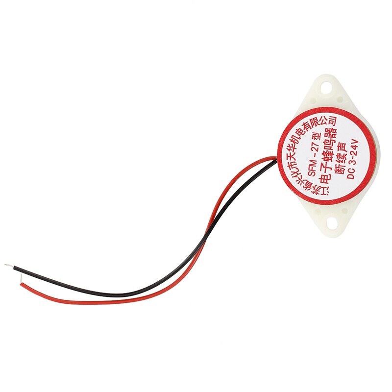2 * hyt-3015 b dc 3 - 24 v 80 decibel som intermitente buzzer piezo