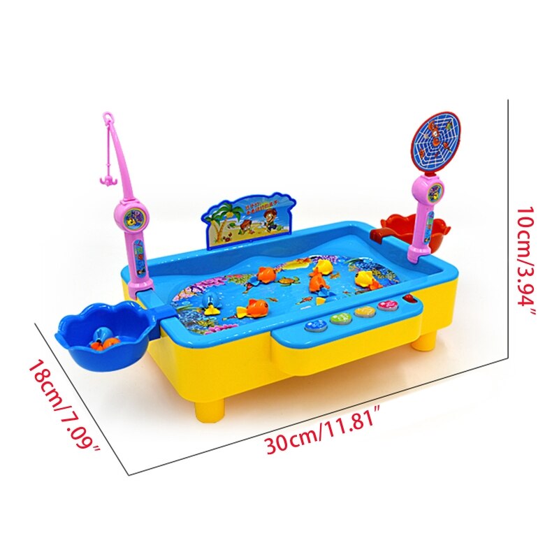 Premium Interessant Speelgoed Kinderen Elektromagnetische Vissen Speelgoed Met Muziek En Verlichting Educatief Speelgoed Interactief Speelgoed Games