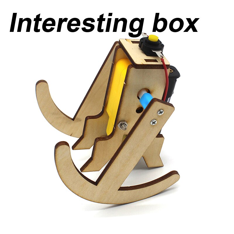 Robot de rotación, maqueta de montaje manual creativa, DIY, producción de tecnología de ensamblaje para estudiantes de escuela primaria y secundaria