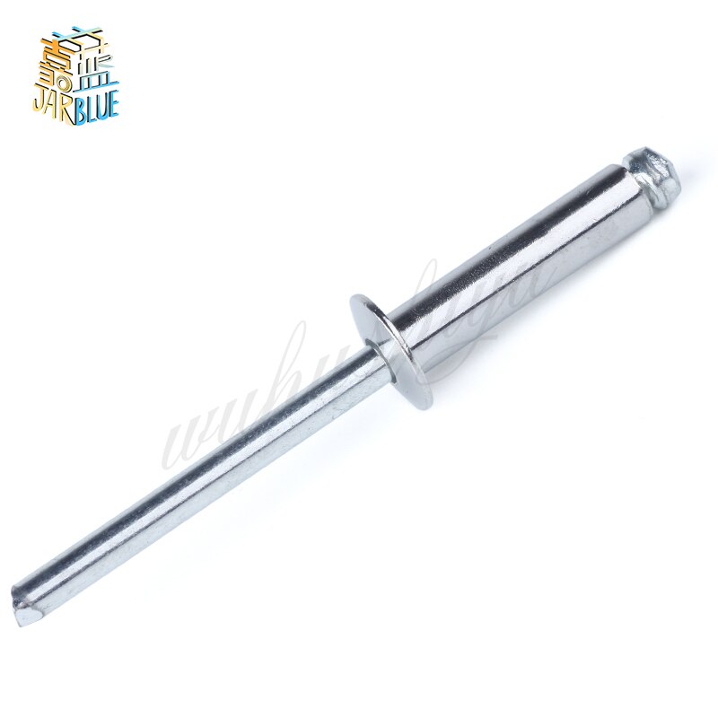 100 stks/partijen M4x10 mm Aluminium Cap Schroef/Aluminium/kern Trekken Klinknagels Aluminium Klinknagel self-plugging klinknagel