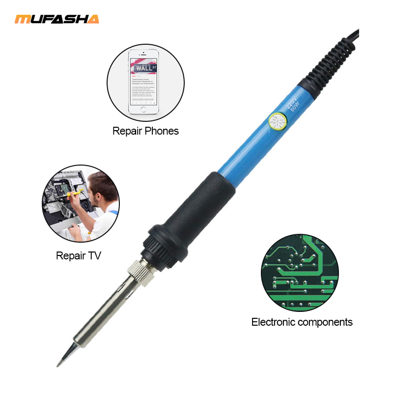 Adjustable Electric Hand Soldering Iron 110V and 220V Heating Soldering Iron