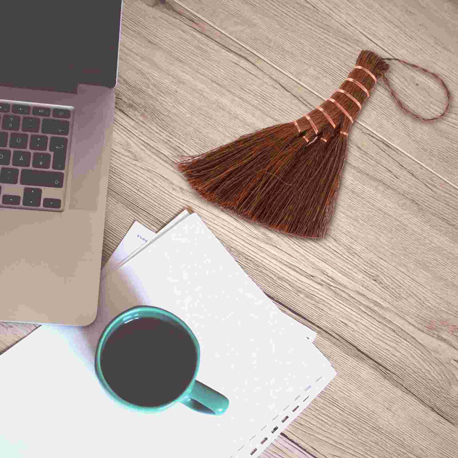 1pc Practical Small Broom Natural Palm Home Cleaning Broom Home Cleaning Tool