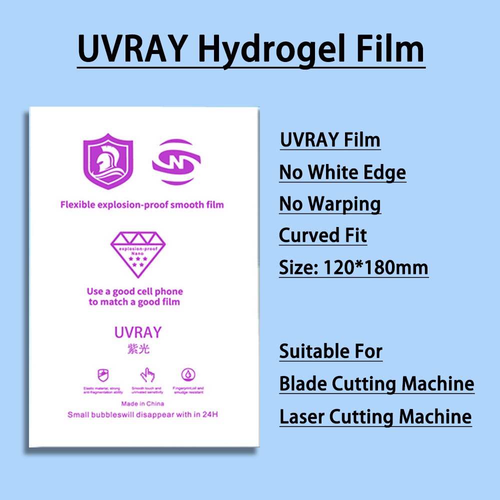 Smart Phone Screen Protector Film Cutting Machine Hydrogel Movies Matte Privacy Self Repair Thickness Screen Protect Membrane