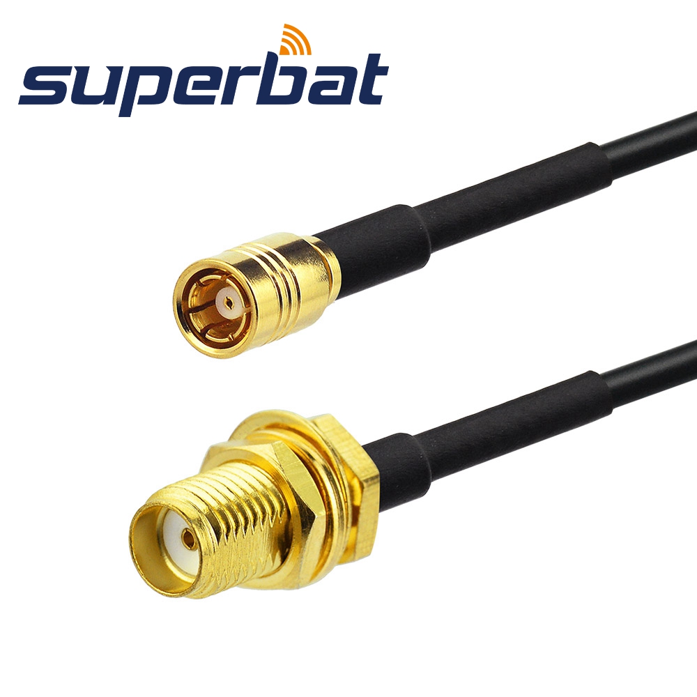 Superbat Dab/Dab + Auto Radio Antenne Adapter Sma Jack Naar Smb Jack Connector Rf Coaxiale Kabel Voor Grundig dab